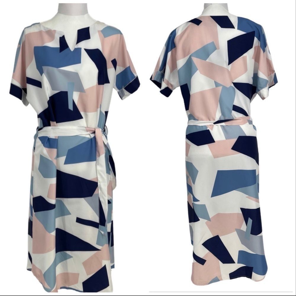 Isassy Color Block Shift Dress